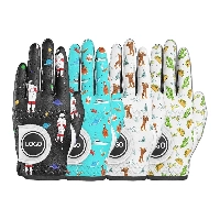  Golf Gloves Genuine Cabretta Leather Premium Grip Breathable Men Women Sports Golf Glove Supplier Pakistan