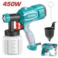  TOTAL Spray Gun TT3506 | Pneumatic Paint Spray Gun for Workshop & DIY Use