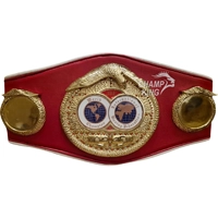  Replica World Championship Belt Boxing Wrestling Championship Belt Custom Metal Plate Leather Belt Sports Trophy Supplier Pakistan