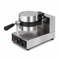  Singapore Imported Rotating Waffle Maker – Commercial Waffle Cone & Food Machine