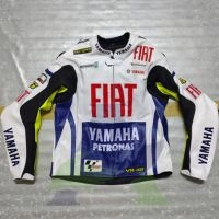  Top Quality Racing  Leather Gear Mens Fashion Genuine Leather Motorbike Jacket With Elbow Protector Motorcycle Jackets