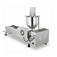  Automatic Donut Making Machine – Single Row Doughnut Maker with 7L Hopper & 3 Mould Sizes