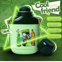  Kids Hot & Cold Insulated Water Bottle Cool Flask Leak Proof School Portable Drinking Bottle Durable Plastic Stainless Steel