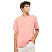  Men's 100% Cotton Plain T-Shirt High Quality O Neck Short Sleeve Custom Anti-wrinkle Screen Printing Men's T-shirts Summer Use