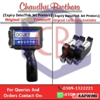 Industrial {DCJET} InkJet Expiry Date Printer Machine | Batch Coding for Food, Pharma, Bottles & Packaging
