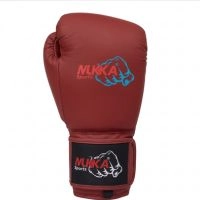 OEM Mukka Sports 16oz Professional Leather Boxing Gloves – Tan Custom Sparring & Training Mitts