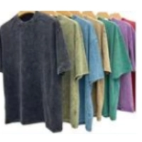  Men Cotton Tee Shirt Casual Round Neck Half Sleeve Basic Plain Printed Summer Wear T-Shirt