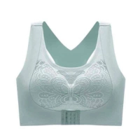  Women's Underwear Lace Seamless Bras Ladies Brassiere Sports Fitness Wireless Large Size Bra For Women