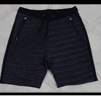  Men Cotton Shorts Casual Summer Sports Gym Running Beach Wear Elastic Waist Short Pants