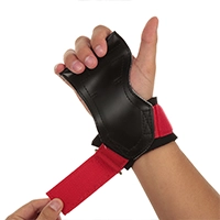  Professional Safety Fitness Gloves Wholesale Gym Training Grips with Wrist Straps for Weight Lifting Palm Protection