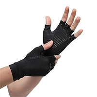 Copper Gym Gloves for Men and Women - Exercise, Fitness, and Weightlifting