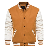  Oem Service Wool Varsity Jacket For Man Customized Quick Dry Man Jackets Breathable Plus Size Varsity Men's Jackets For Adults
