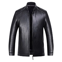  Pakistani Wholesale Canvas Leather Jackets Manufacturer Casual Wear Leather Jacket Men New Oem Design