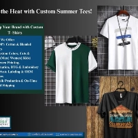  Men Cotton Tee Shirt Casual Round Neck Half Sleeve T-Shirt Basic Plain Printed Summer Wear