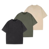  Men's Oversize Cotton T-Shirts - Heavyweight Streetwear Drop Shoulder Bulk Wholesale | Private Label Audix