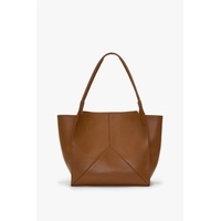  Women Genuine Leather Tote Bag Minimalist Shoulder Handbag Large Capacity Everyday Use OEM Private Label Bulk Supply
