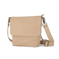  Women Genuine Leather Crossbody Bag Minimalist Shoulder Purse Adjustable Strap Everyday Small Handbag