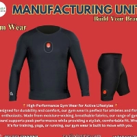  High-Performance Gym Wear Set | Moisture-Wicking Breathable Fabric | Custom Logo & Design | Bulk OEM Wholesale