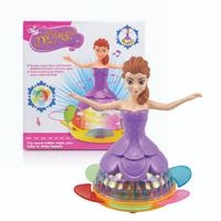  Musical Princess Dancing Doll | Rotating Electric Toy with 3D LED Lights | Wholesale Bulk Supply for Kids Toys Retailer 3+