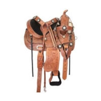  Professional English Leather Horse Saddle | Western Racing | Jumping Riding Tree