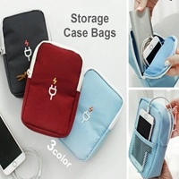  Travel Gadget Organizer Bag Portable digital cable bag Electronics Accessories Storage Carrying Case Pouch for power Bank