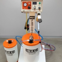  Orange Cream Powder Coating Machine | Powder Coating Unit | Industrial Coating Plant