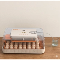  56 Eggs AC/DC Wonegg HHD Egg Incubator | Automatic Poultry Hatchery Machine | Smart Temperature Control