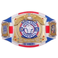  John Cena Spinning Championship Belt - Full Replica Adult Size Bulk Wholesale | Private Label Ash Green Int.