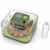  12 Eggs Wonegg Automatic Egg Incubator | Compact Poultry Hatchery Machine | Visual Monitoring Window