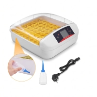 56 Eggs HHD Automatic Egg Incubator | ABS Body Poultry Hatchery Machine | 220V/110V Smart Incubator