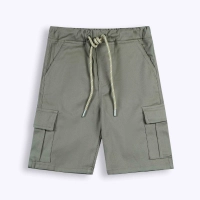  Men's 6-Pocket Cotton Cargo Shorts - Gray Tactical Utility Bulk Wholesale MOQ 50 | Private Label Onion Outfits