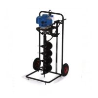  Earth Auger Machine 139CC 159CC 196CC Petrol Hole Digger Machine with 2 Inch to 24 Inch Drill Bit Sizes for Agriculture Plantation and Construction Pakistan
