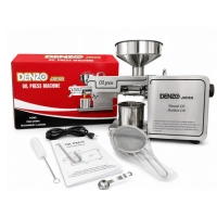  DENZO D01 Oil Press Machine 8Kg Per Hour Cold Press Oil Extraction Machine for Sesame Mustard Peanut Coconut Seeds Commercial Oil Production Pakistan