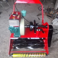  Heavy Duty Diesel Lawn Mower 18” 24” 36” Adjustable Size 8HP 10HP 16HP Diesel Engine Grass Cutting Machine Available With Seat Ride On and Without Seat Push Type for Farming and Landscaping Wholesale Supply