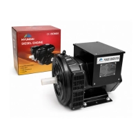  Alternator Single Phase Three Phase Double Bearing Copper Winding 13KW to 125KW Heavy Duty Industrial Generator Alternator for Power Backup and Electrical Supply Pakistan