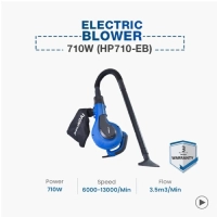  Hyundai Electric Blower 710W | 2-in-1 Blower & Vacuum Machine | High Airflow Cleaning Blower