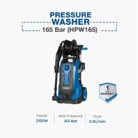  Hyundai Pressure Washer 165 Bar | 2100W Heavy Duty High Pressure Washer | Industrial Cleaning Machine