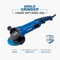  Hyundai Angle Grinder 1400W | High Power Electric Grinder Machine | Cutting & Polishing Tool