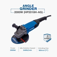 Hyundai Angle Grinder 2000W | Heavy Duty Electric Grinding Machine | High Power Cutting Tool