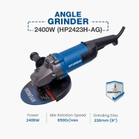  Hyundai Angle Grinder 2400W | Heavy Duty Electric Cutting Machine | Industrial Grinding Tool