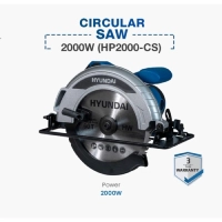 Hyundai Circular Saw 2000W | 235mm Electric Wood Cutting Machine | High Speed 4800 RPM Saw