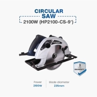  Hyundai Circular Saw 2100W | 235mm Heavy Duty Electric Saw | 4600 RPM Wood Cutting Machine