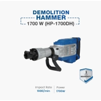  Hyundai Demolition Hammer 1700W | Heavy Duty Concrete Breaker Machine | 60J Industrial Hammer
