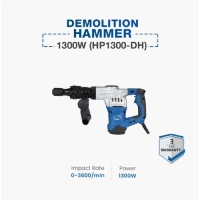  Hyundai Demolition Hammer 1300W | Concrete Breaker Machine | 15J Heavy Duty Hammer Drill