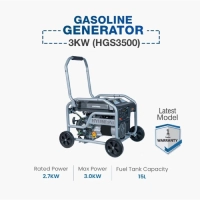  Hyundai Gasoline Generator 3KW | HGS3500 Heavy Duty Petrol Generator | Industrial Backup Power Generator