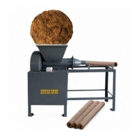  Cow Dung Wood Making Machine New Model Eco Friendly Biomass Log Briquette Machine 2HP Motor Driven Cow Dung Stick Making Equipment Organic Fuel Block Production Machine Agricultural Waste Recycling and Biomass Energy System