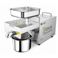  Mini Oil Press Machine Small Scale Commercial Oil Extraction Equipment for Mustard Sesame Sunflower Groundnut and Seed Oil Processing Compact Oil Expeller Machine for Shops Farms and Small Production Units