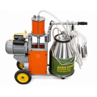  China Made Single Milking Machine Normal Model Portable Dairy Farm Milk Collection Equipment Single Bucket Cow Milking Machine for Small Livestock Farms and Commercial Dairy Operations