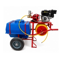  Power Sprayer 100 Liter Agricultural Engine Operated Sprayer Machine High Capacity 100 LTR Crop Protection Spraying System for Pesticide Fertilizer Orchard Vegetable Farm Field Use Pakistan Supplier