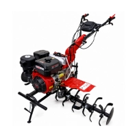  HAMI Mini Tractor 1100EF-6 13HP Petrol Engine Power Tiller Power Weeder with PTO Shaft Self Start 18Ah Battery Low High Gear Agricultural Farming Cultivator Machine for Land Preparation and Field Operations